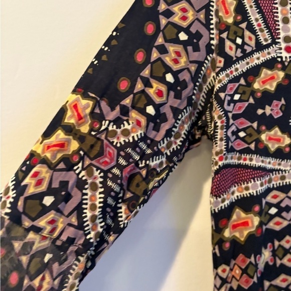 Patrons Of Peace 70s Gypsy Witchy Boho Dress Size Small - Picture 4 of 10